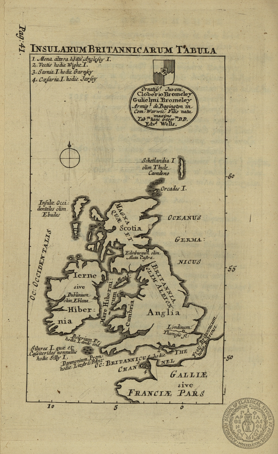 Insularum Britannicarum Tabula